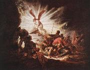 The Angel Is Opening Christ's Tomb Jacob Gerritsz Cuyp